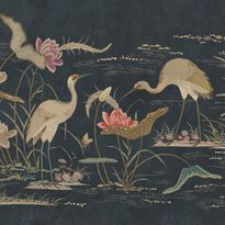 Mittatilaustapetti Sandberg Seabirds, Dark Blue, sininen (S10419)
