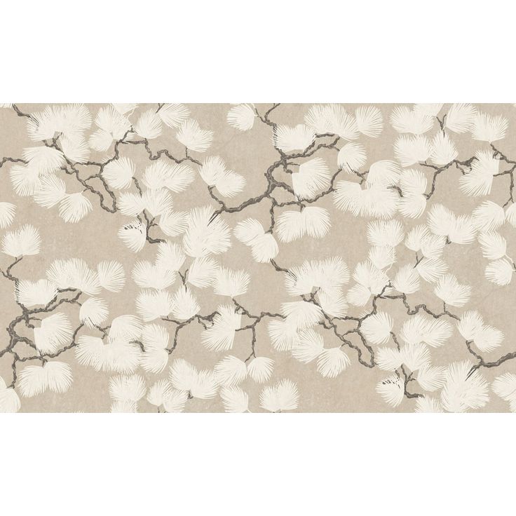 Kuvatapetti Sandberg Pine Mural beige, mittatilaus, non-woven