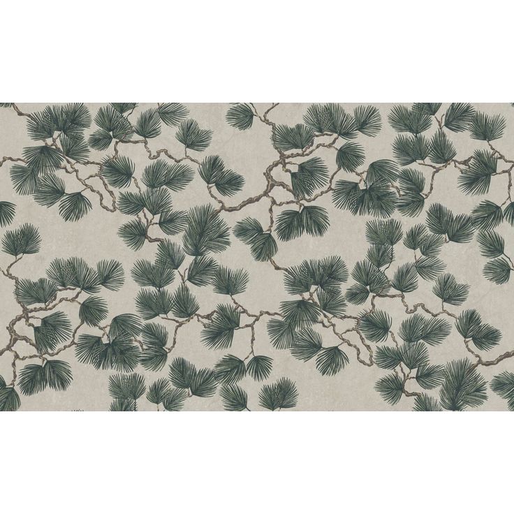 Kuvatapetti Sandberg Pine Mural vihreä, mittatilaus, non-woven