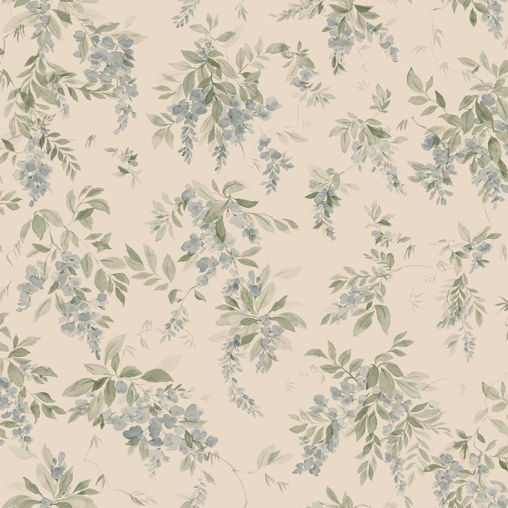 Tapetti Sandberg Lovisa, Blue, sininen (S10507)