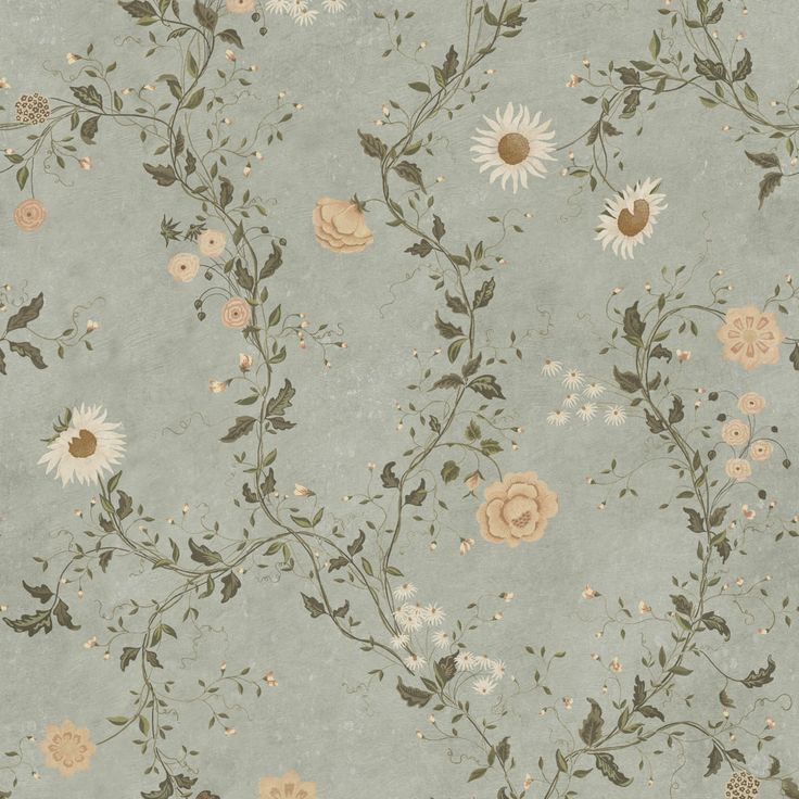 Mittatilaustapetti Inger, Light Blue, sininen (S10515)