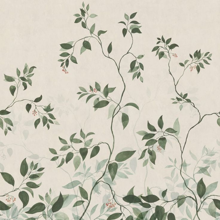 Mittatilaustapetti Josefine, Green, vihreä (S10518)