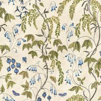 Mittatilaustapetti Sandberg Ottilia, Olive Green, vihreä (S10583)