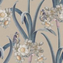 Mittatilaustapetti Sandberg Lilian, Blue, sininen (S10601)