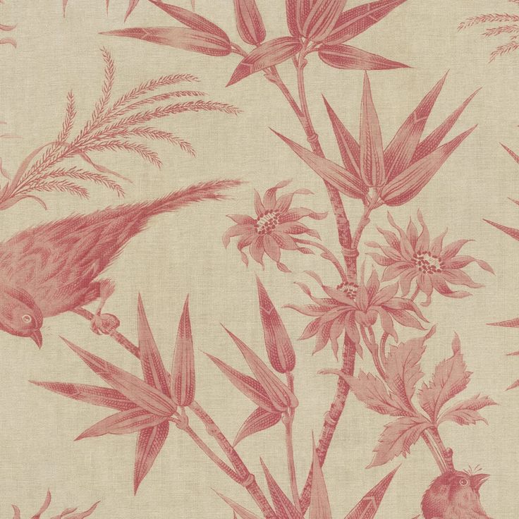Mittatilaustapetti Celeste Mural, Red, punainen (S10604)