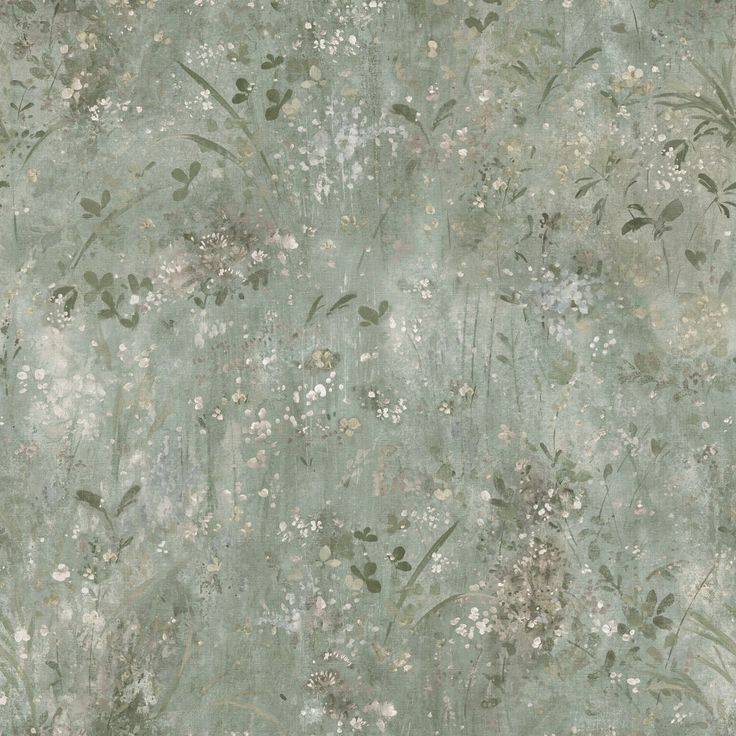 Mittatilaustapetti Juni, Sage Green, vihreä (S10606)