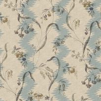Mittatilaustapetti Sandberg Beatrice, Misty Blue, sininen (S10611)