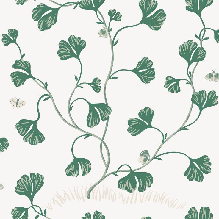 Tapetti Sandberg Ebba, Green, vihreä (S10617)