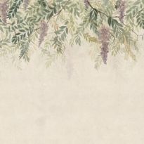 Mittatilaustapetti Sandberg Wisteria, Green, vihreä (S10657)