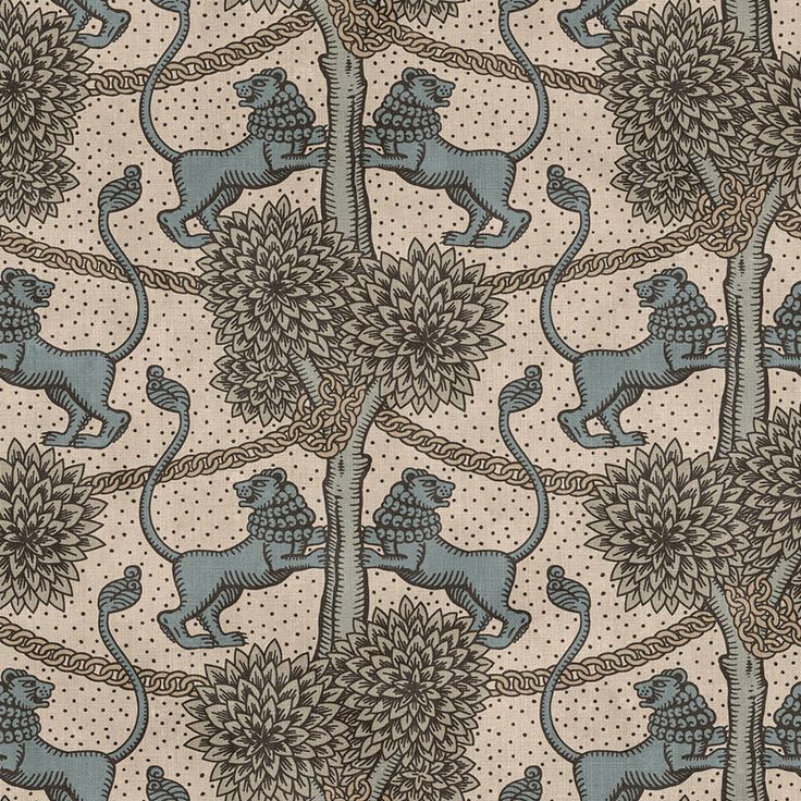 Mittatilaustapetti Leopold, Beige, beige (S10738)