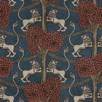 Mittatilaustapetti Sandberg Leopold, Blue, sininen (S10739)
