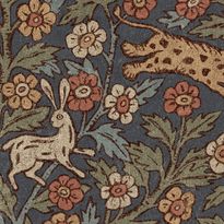 Mittatilaustapetti Sandberg Eden Mural, Classic Blue, sininen (S10744)