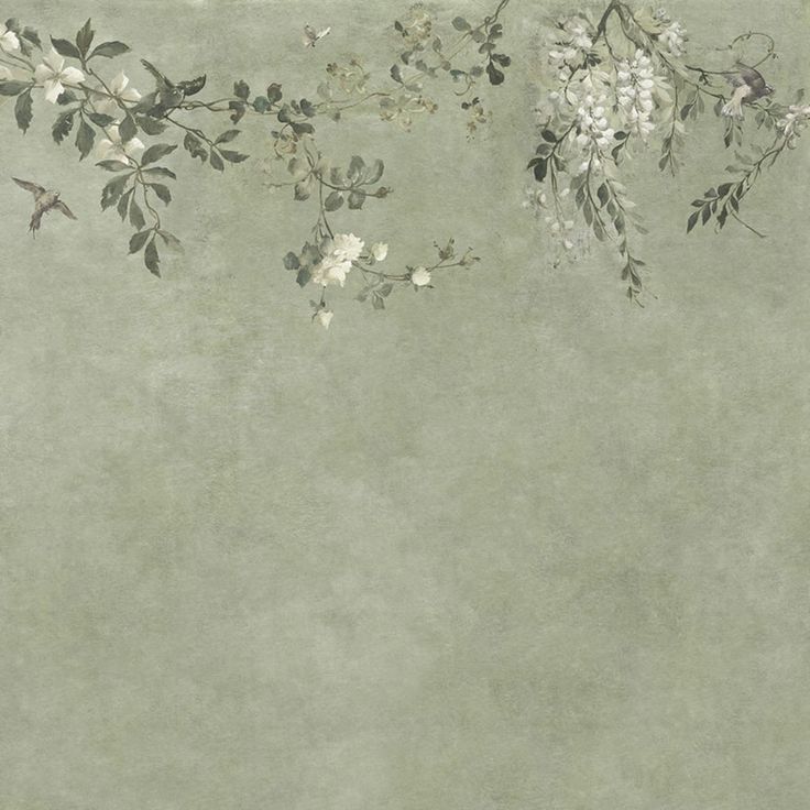 Mittatilaustapetti Nico, Sage Green, vihreä (S10812)