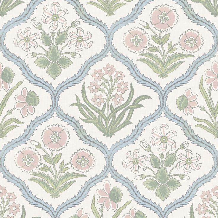 Tapetti Sandberg Rosa, Pastel (S10827)