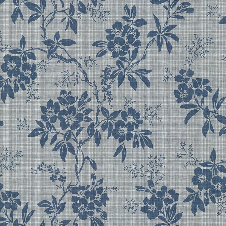 Mittatilaustapetti Vera, Blue, sininen (S10839)