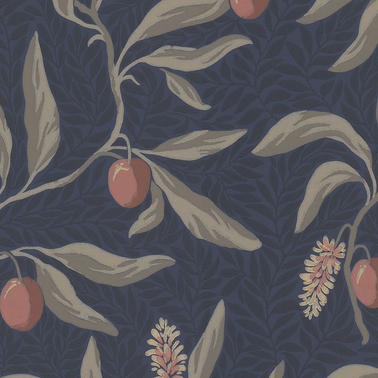 Mittatilaustapetti Vinnie Mural, Classic Blue, sininen (S10843)