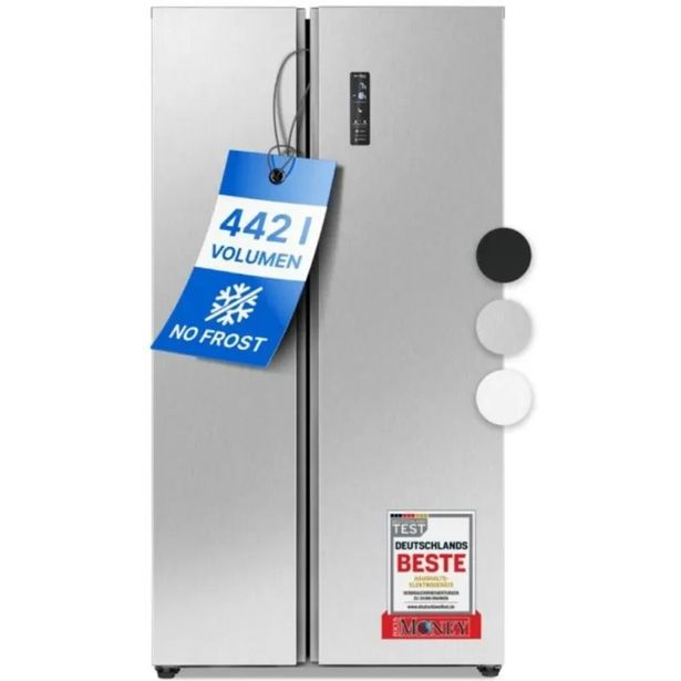 Jääkaappipakastin Bomann Side by Side SBS7344IX