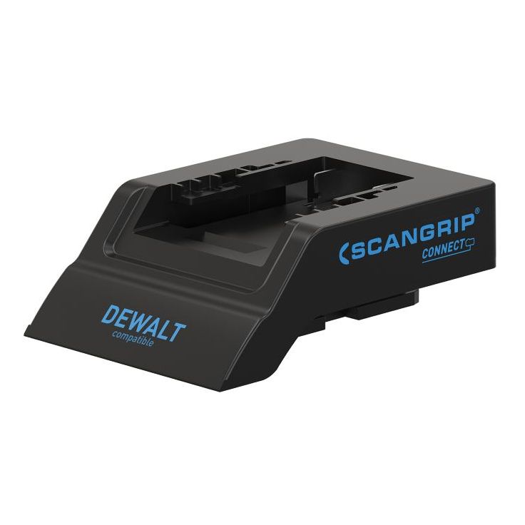 Akkuadapteri Scangrip Dewalt, Connect -työvaloille