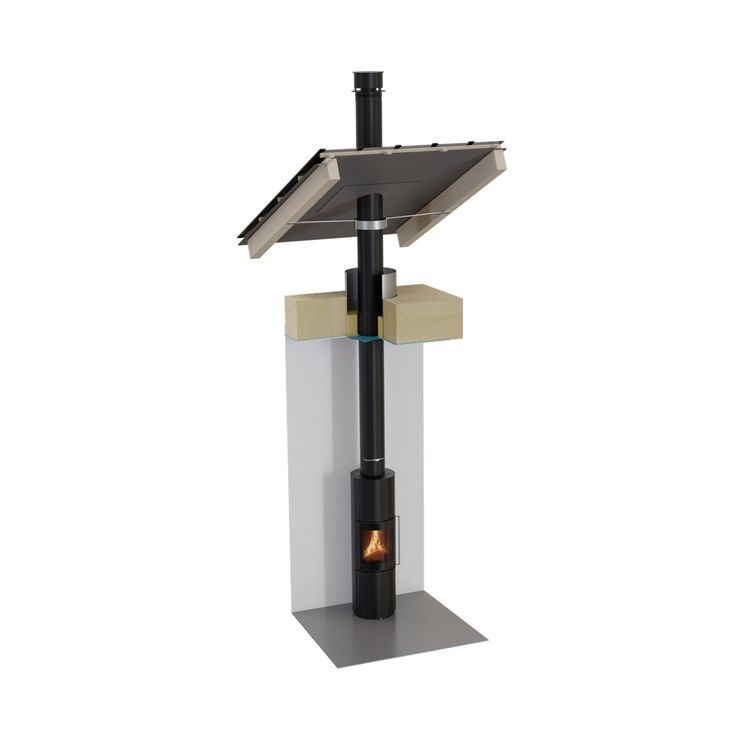Valmispiippu Permeter Smooth ø130mm (pituus 2,65-10,29m)