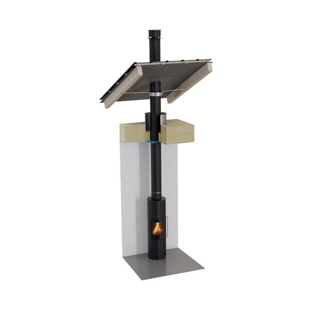 Valmispiippu Permeter Smooth ø150mm (pituus 2,65-7,93m)