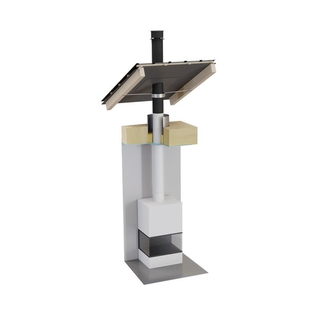 Valmispiippu Permeter Smooth ø200mm (pituus 2,65-7,93m)