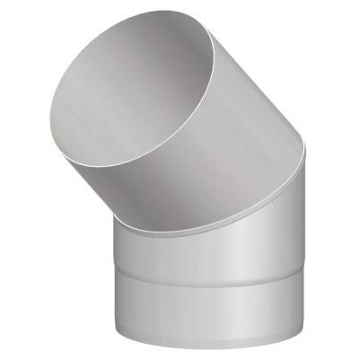 45° kulma Schiedel Prima Smooth, 115mm, rst
