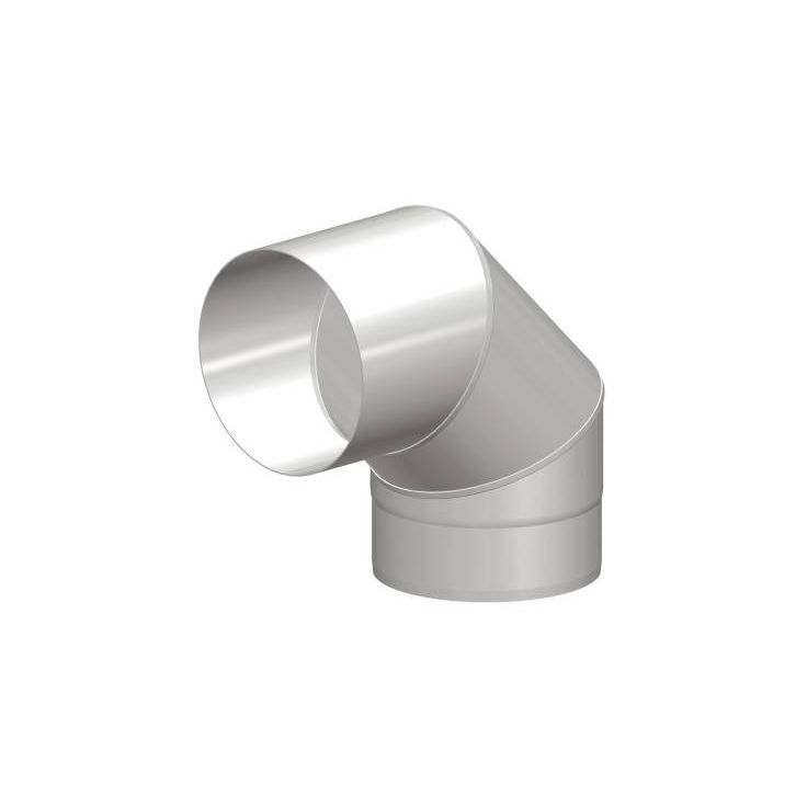 90° kulma Schiedel Prima Smooth, 115mm, rst