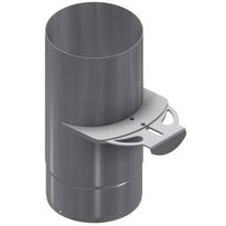 Savupelti Schiedel liitosputki sauna 115, musta, Verkkokaupan poistotuote