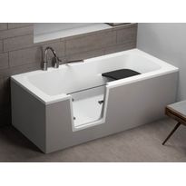 Esteetön kylpyamme Schönberg Vaike, 160 l, 1700x750x620mm