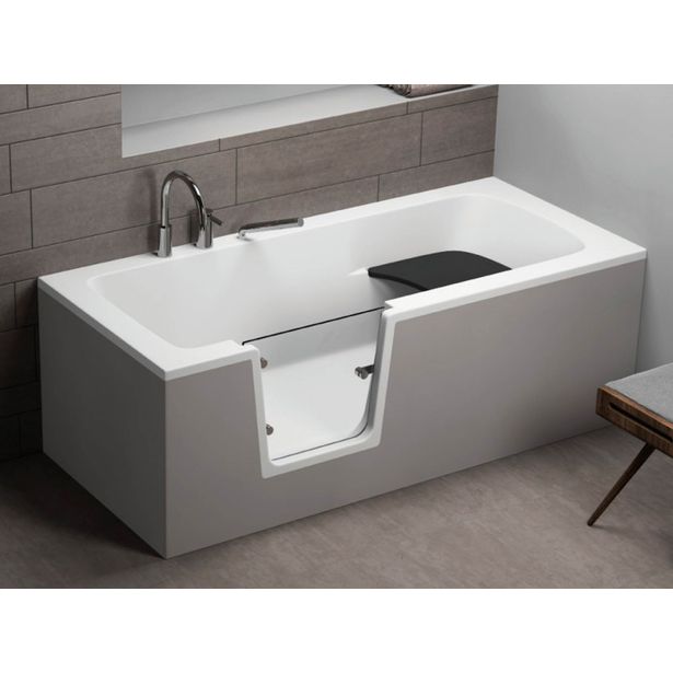 Esteetön kylpyamme Schönberg Vaike, 160 l, 1700x750x620mm