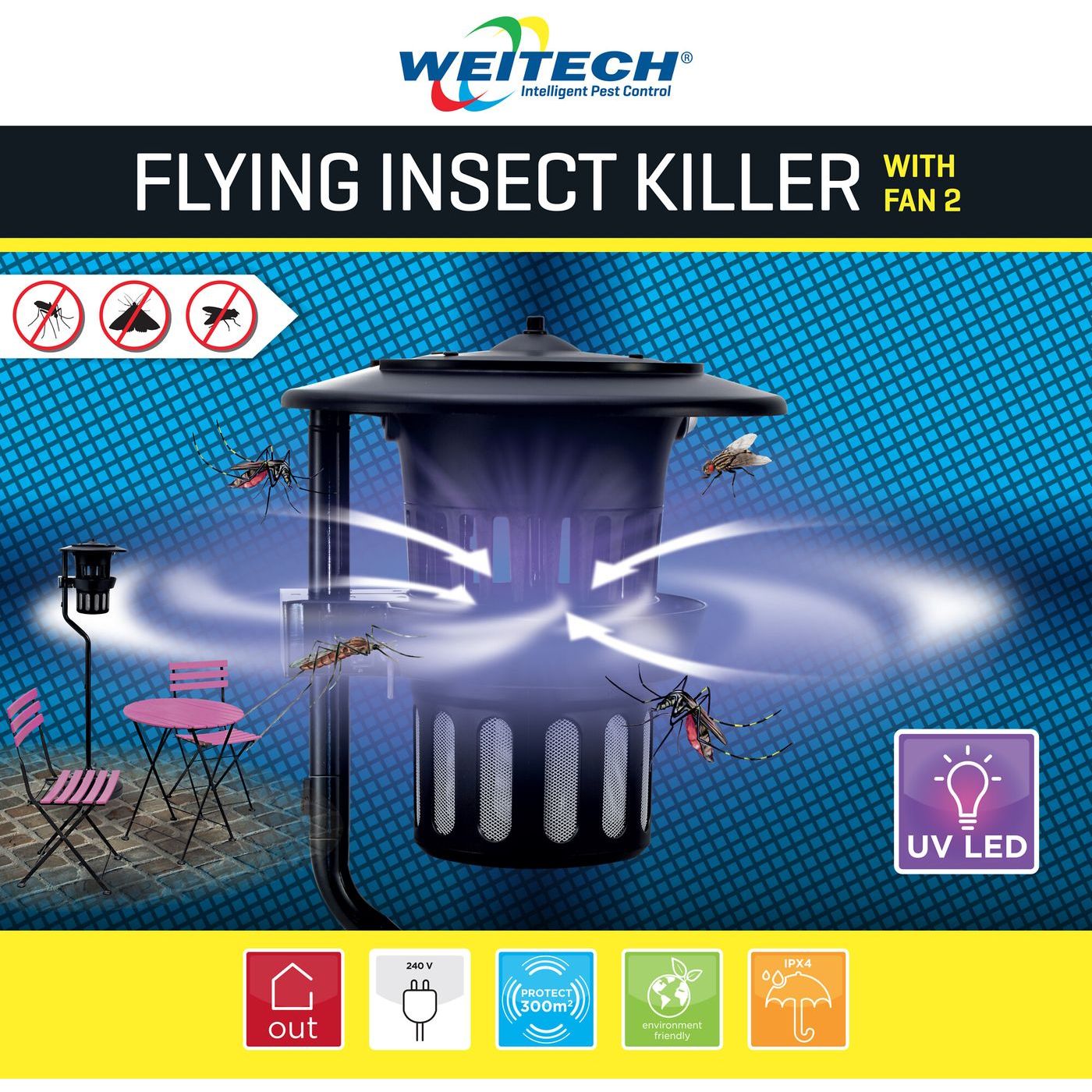 Hyönteispyydys Weitech 2