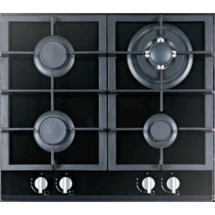 Kaasuliesitaso Schlosser PGH625FFD, 60 cm, 4-liekkinen, musta