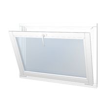 Seicom Classic 3K 3-lasinen alasaranoitu kippi-ikkuna, puu, leveys 500-700mm