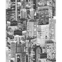 Tapetti Sandudd Luminocity Mono Glow In The Dark 108015, 0.53x10.5m