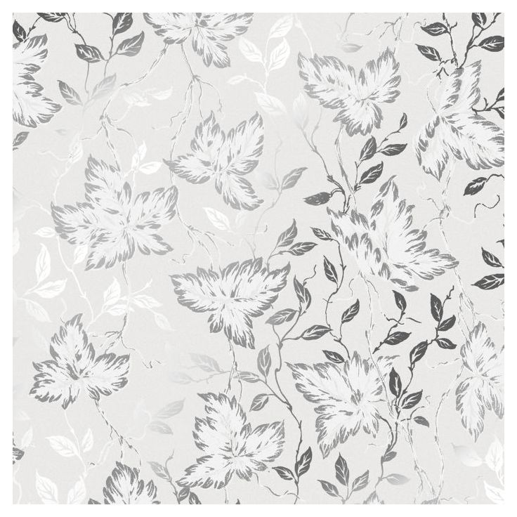 Tapetti Sandudd Rantaniitty 2965-2, 0,53x11,20 m, vaalea/hopea, non-woven