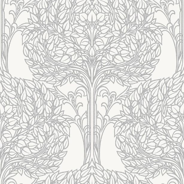 Tapetti Sandudd Rolleri 11 2968-3, 0.53x11.2m, valkoinen