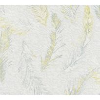 Tapetti Sandudd Four Seasons 358961, 0,53x10,05m, harmaa/keltainen, non-woven