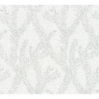 Tapetti Sandudd Four Seasons 358984, 0,53x10,05m, valkoinen/helmiäinen, non-woven