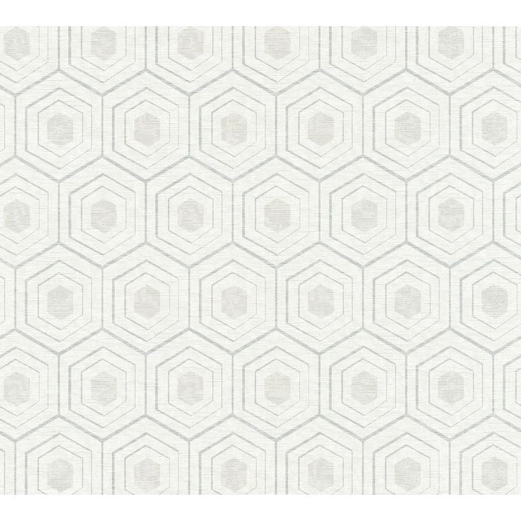 Tapetti Sandudd Four Seasons 358992, 0,53x10,05m, valkoinen/helmiäinen, non-woven