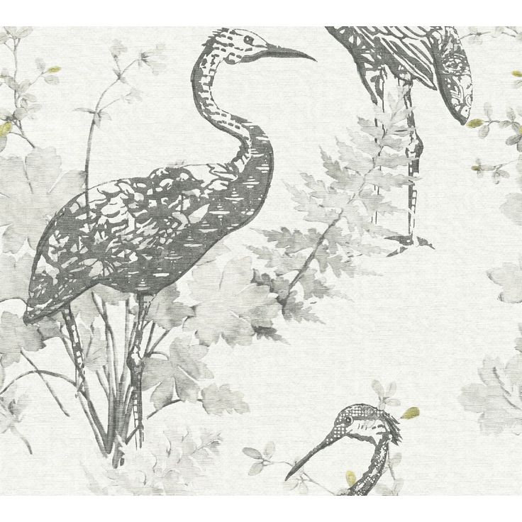 Tapetti Sandudd Four Seasons 360923, 0,53x10,05m, harmaa/valkoinen, non-woven