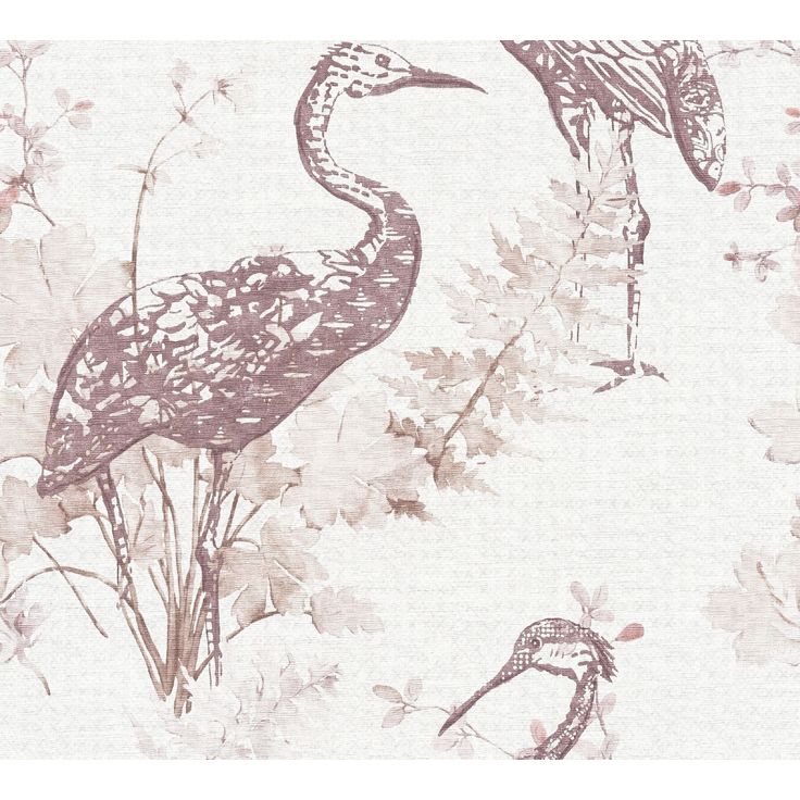 Tapetti Sandudd Four Seasons 360924, 0,53x10,05m, punainen/beige, non-woven