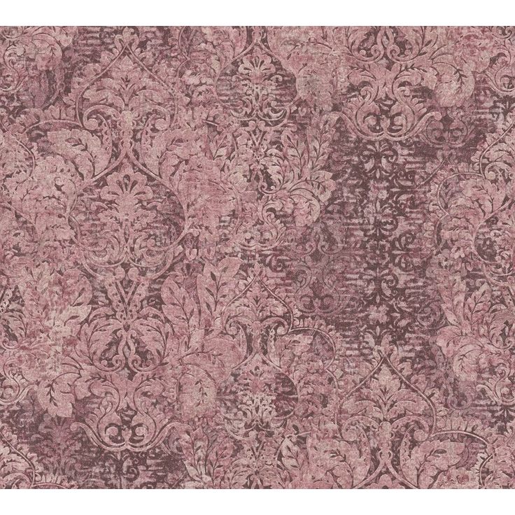 Tapetti Sandudd Mata Hari 38093-2, vinyylipinta, ornamentti, punainen