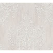 Tapetti Sandudd Mata Hari 38096-2, vinyylipinta, valkoinen