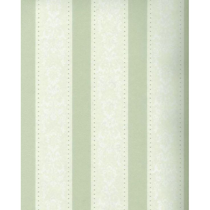 Tapetti Sandudd Isoäidin aikaan 4831-7, 0,53x10,05m, vihreä/valkoinen, non-woven