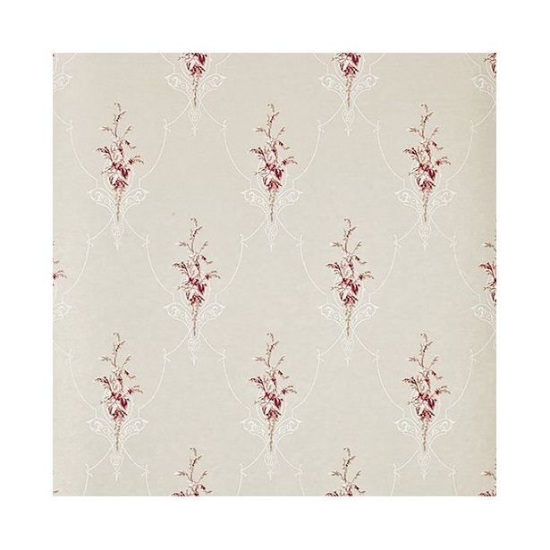 Tapetti Sandudd Isoäidin aikaan 4833-4, 0,53x10,05m, valkoinen/punainen, non-woven