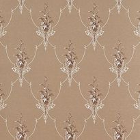 Tapetti Sandudd Isoäidin aikaan 4833-7, 0,53x10,05m, ruskea, non-woven