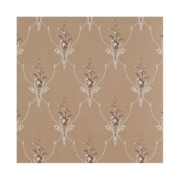 Tapetti Sandudd Isoäidin aikaan 4833-7, 0,53x10,05m, ruskea, non-woven