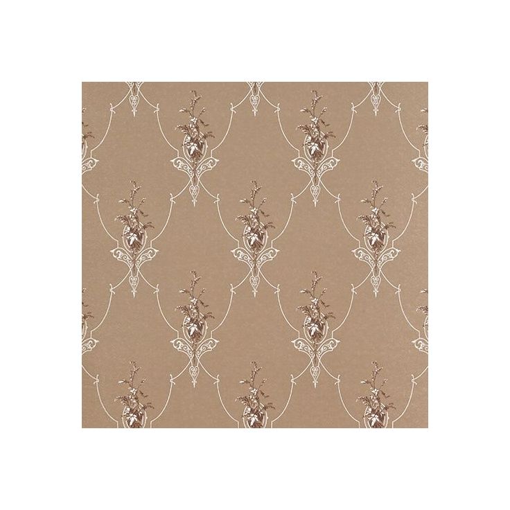 Tapetti Sandudd Isoäidin aikaan 4833-7, 0,53x10,05m, ruskea, non-woven