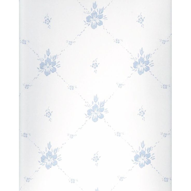 Tapetti Sandudd Isoäidin aikaan 4836-1, 0,53x10,05m, valkoinen/sininen, non-woven