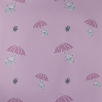 Tapetti Sandudd Muumi 4911-1, 0,53x11,2m, vaaleanpunainen/pinkki, non-woven